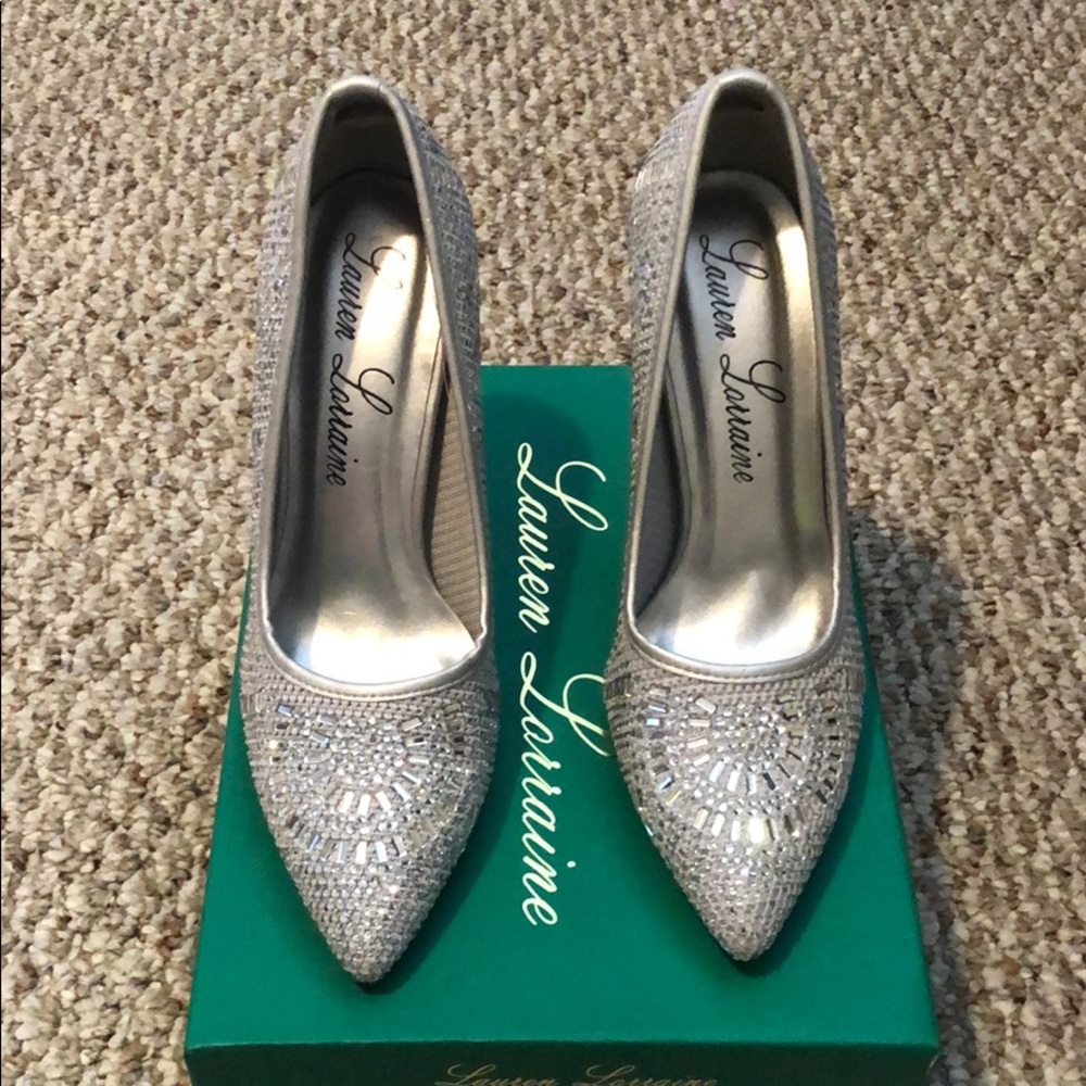 Gorgeous Silver Heels